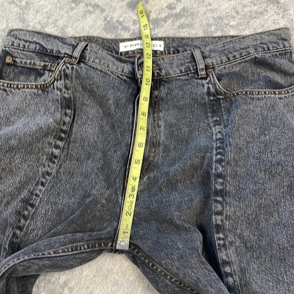 Y/Project Evergreen Wire Seam Detailed Jeans Unisex Sz 36 - Picture 12 of 15